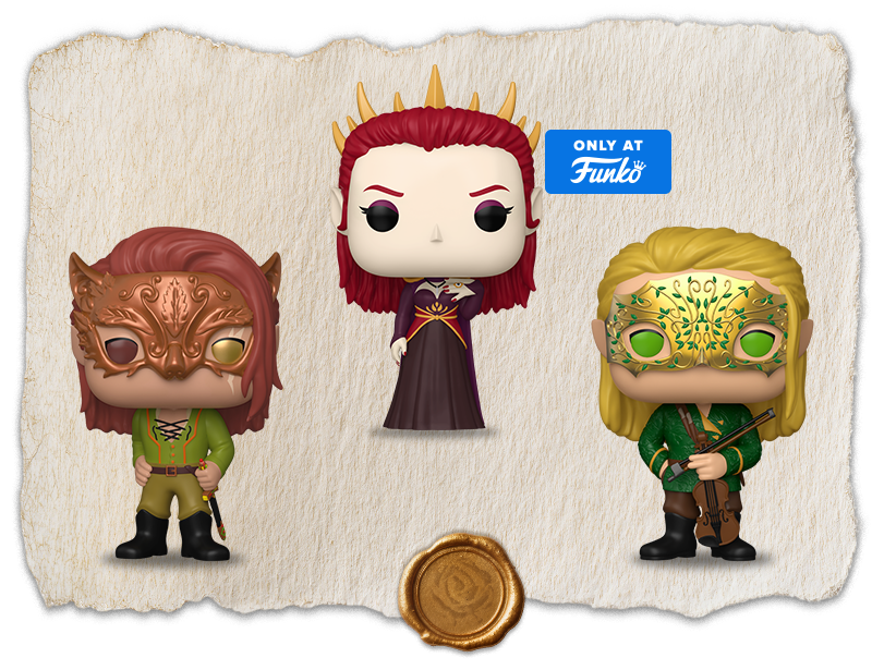 A Court of Thorns and Roses Funko Pop collectibles