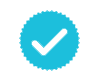 Teal checkmark icon