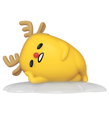 Funko Sanrio POP! Gudetama (Reindeer Outfit) vinyl collectible Funko Sanrio POP! Gudetama (Reindeer Outfit) vinyl collectible