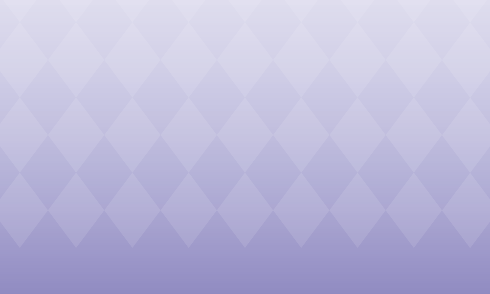 Purple gradient background with diamond pattern