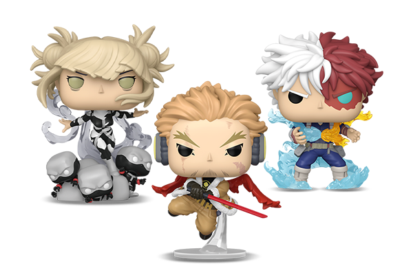 90595/90596/90597 - Pop! All For One (Quirk)/Pop! Hawks (Fierce Wings Quirk)/Pop! Plus Shoto Todoroki