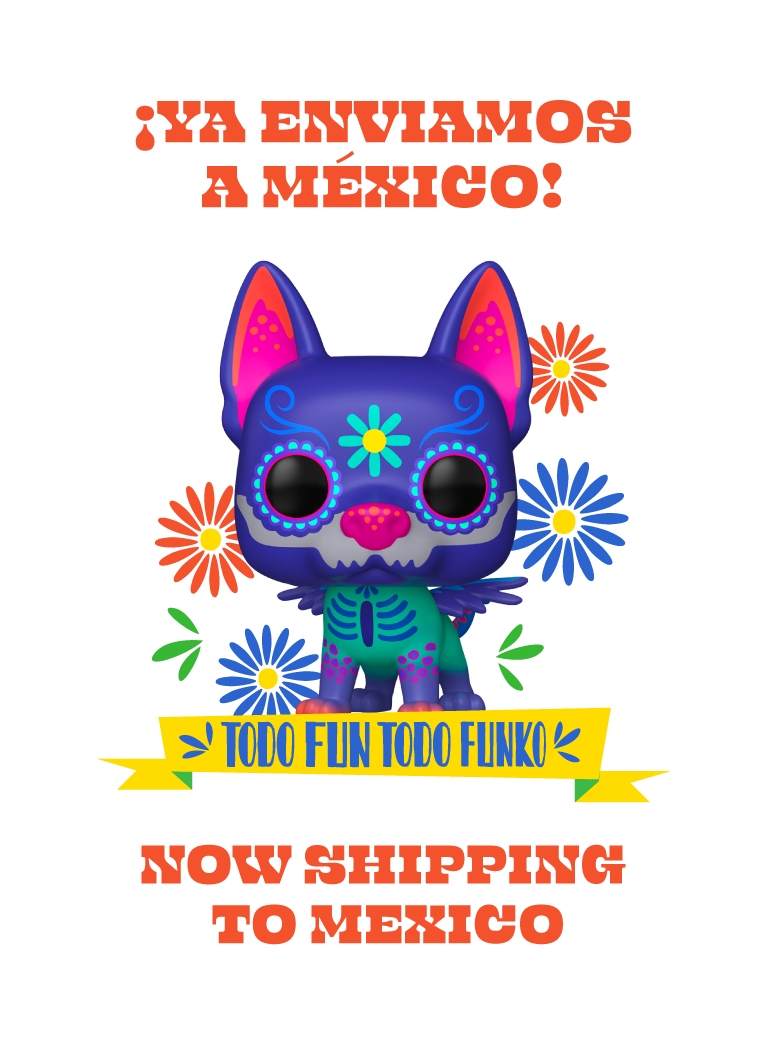 Funko now ships to Mexico! Check out our newest international storefront!