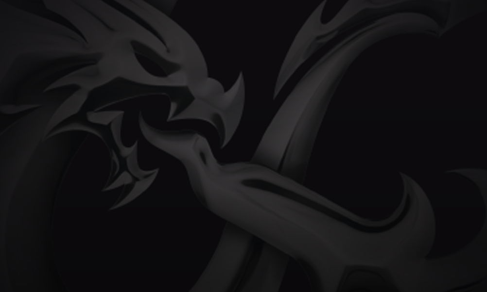 Black drapes background