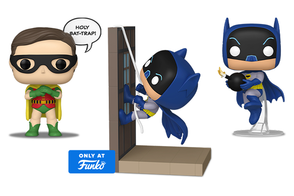 90734/92469/92470 - Pop! Premium Batman/Pop! Batman with Bomb/Pop! Robin