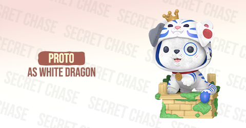 Funko Premium Blind Boxes Kiguzoomies Secret Chase - Proto as White Tiger