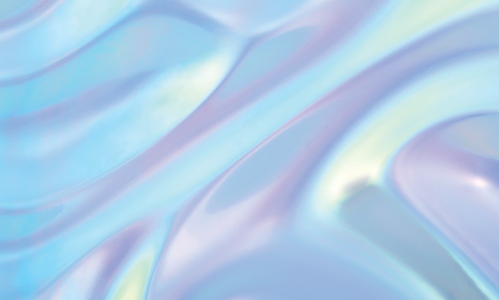 Blue iridescent metallic background