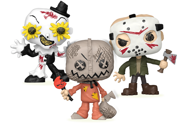 Funko Pop! Horror Doodles vinyl collectibles