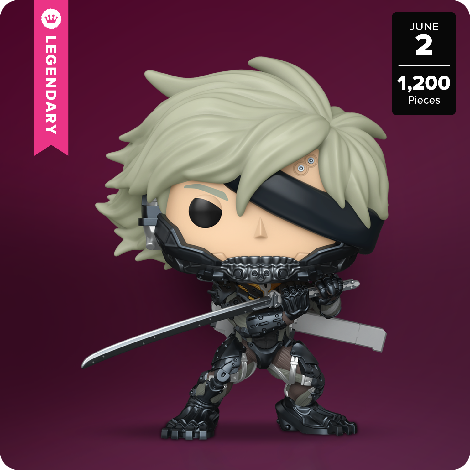 Funko Pop! Raiden (Armor) with Pop! Protector
