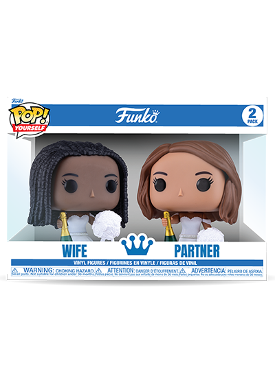 Funko POP! Yourself 2-Pack featuring wedding accessories