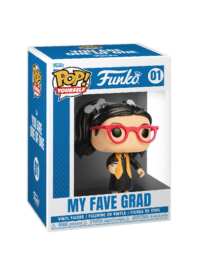 Funko POP! Yourself customizable vinyl figure of your favorite Grads
