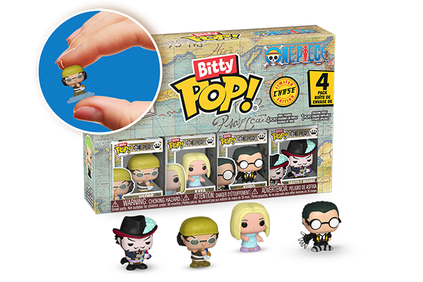 86895 - Bitty Pop! One Piece 4-Pack Series 4