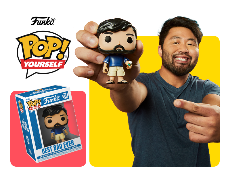 POP! Yourself Father's Day 2025 logo lock up