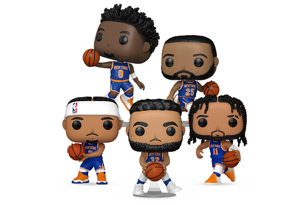 Funko Pop! NBA Finals New York Knicks 5-Pack vinyl collectible