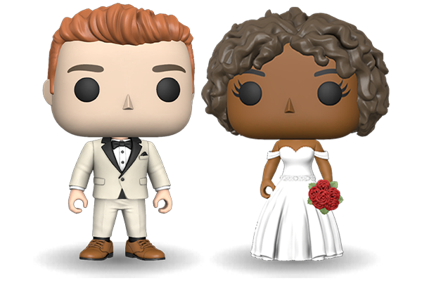 Funko Pop! Yourself wedding accessories, 2-pack option