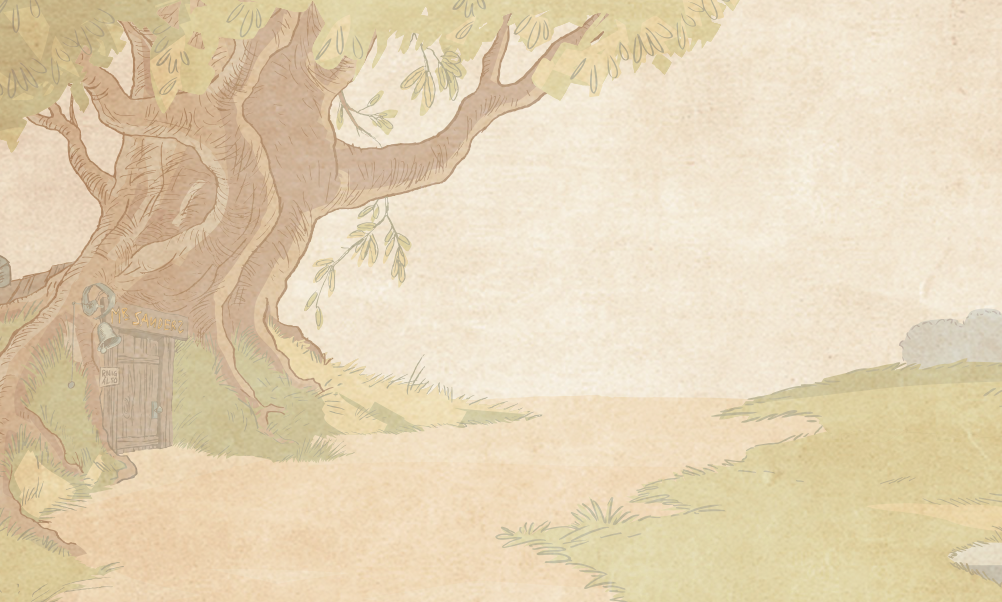 Winnie the Pooh storybook background