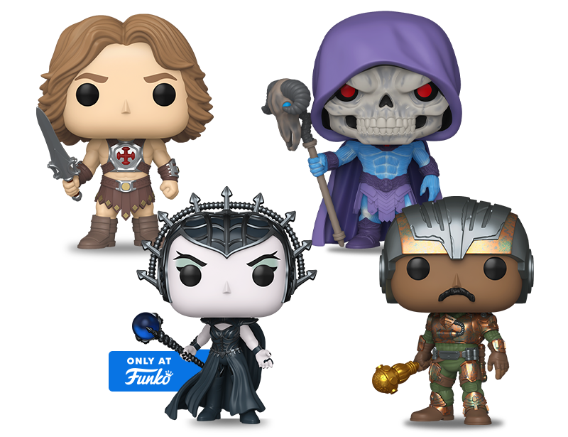 Funko Pop! Masters of the Universe vinly collectibles