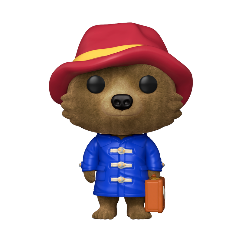 Pop! Paddington the Bear with a Suitcase, Flocked