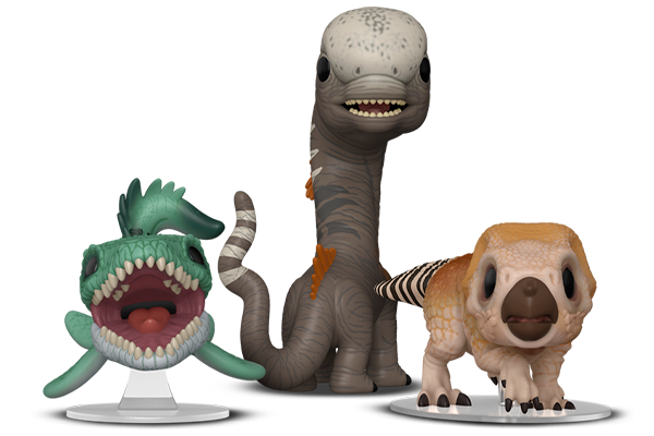86659/86660/86658 - Pop! Mosasaurus/Pop! Titanosaurus/Pop! Aquilops