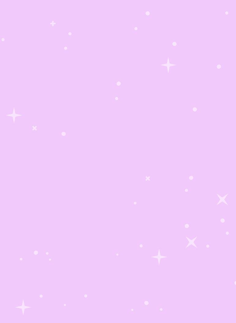 Pink background with White star pattern