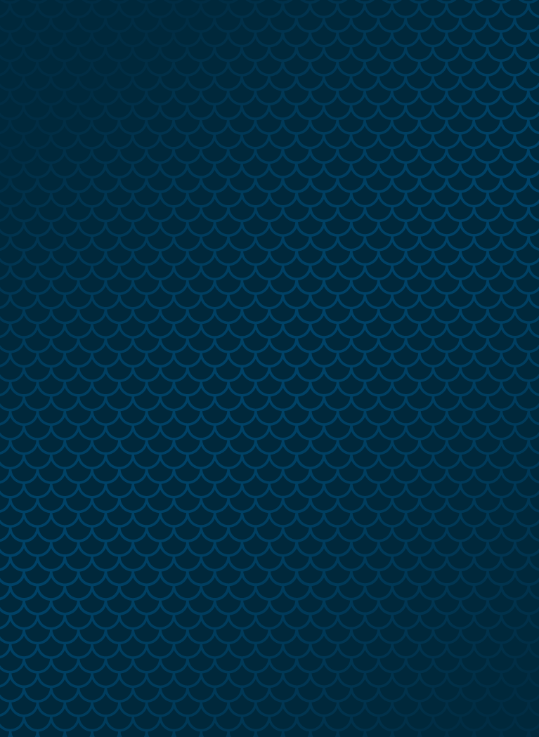 Deep sea green background with embossed fish scale print