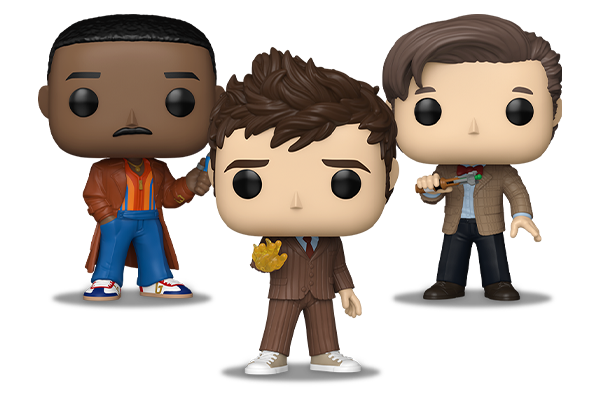 93134/93135/93136 - Pop! Tenth Doctor/Pop! Eleventh Doctor/Pop! Fifteenth Doctor 