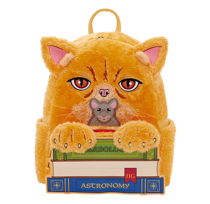 Harry Potter Exclusive Crookshanks & Scabbers Cosplay Plush Mini Backpack