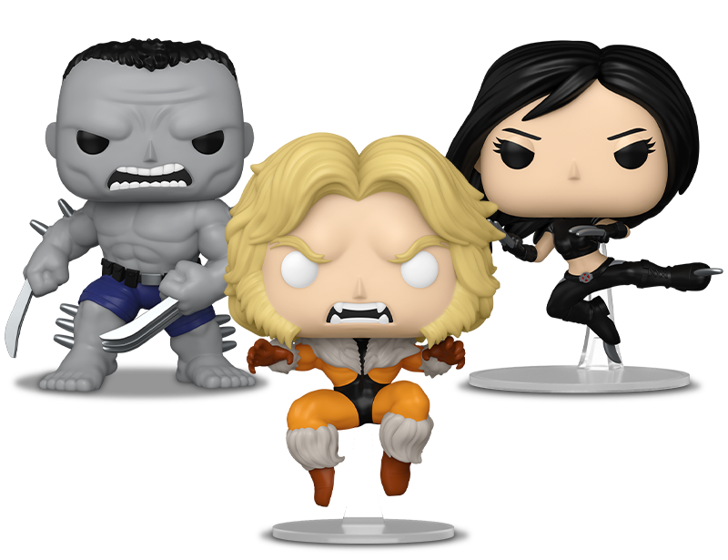 Funko Pop! Marvel X-Men Weapon X Program vinyl collectibles