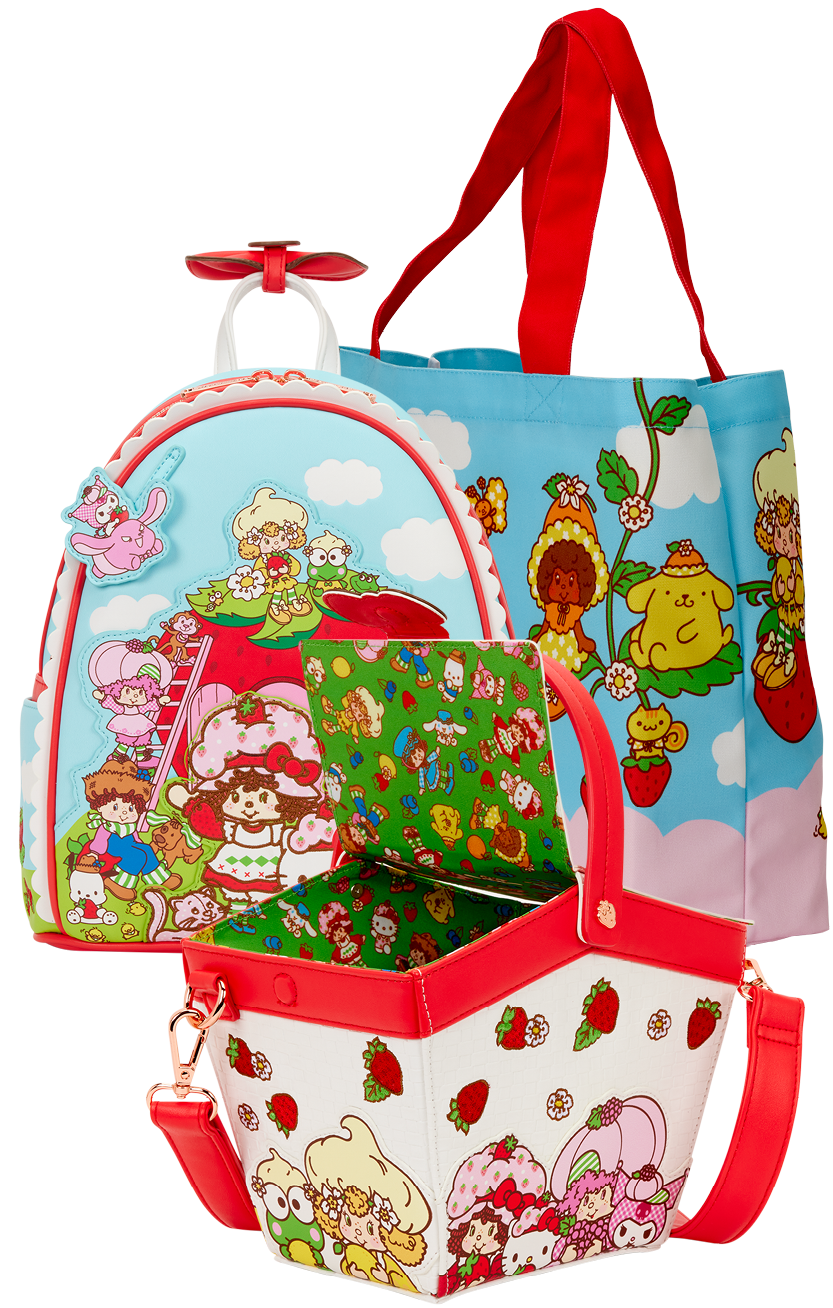 Loungefly Sanrio x Strawberry Shortcake collection Loungefly Sanrio x Strawberry Shortcake collection