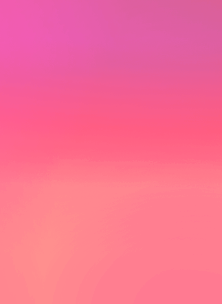 Light to Dark Pink gradient background with subtle Orange hue