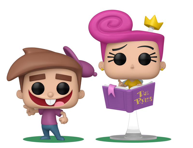 83519/83520 - Pop! Timmy Turner/Pop! Wanda with Da Rules