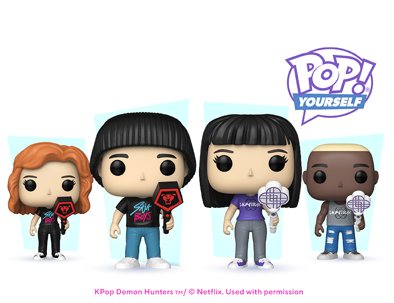 Funko POP! Yourself KPop Demon Hunters accessories