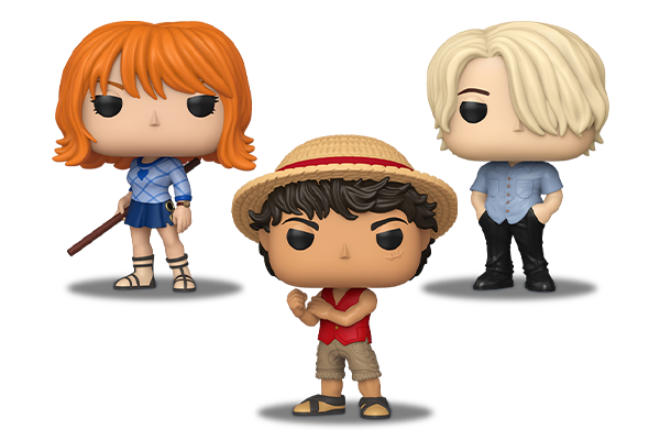75665/75666/75667 - Pop! Monkey D. Luffy BX/Pop! Nami BX/Pop! Sanji BX 