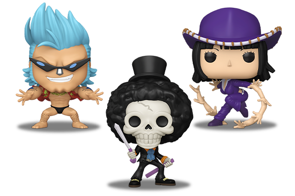 90644/90645/90646 - Pop! Brook/Pop! Franky/Pop! Robin