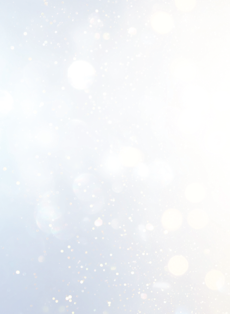 Silver and White background with bokeh effect