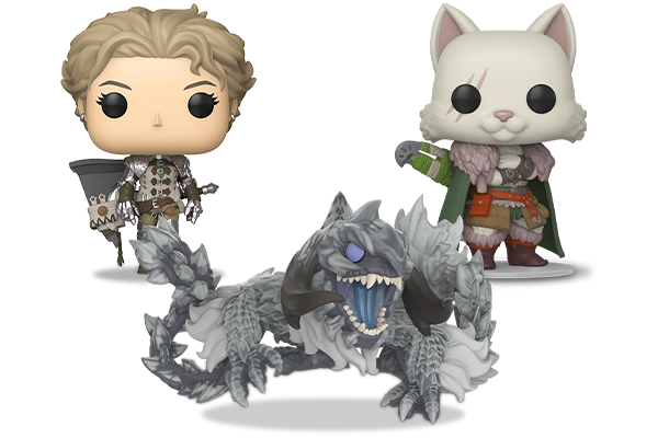 Funko Pop! Monster Hunters Wilds vinyl collectibles