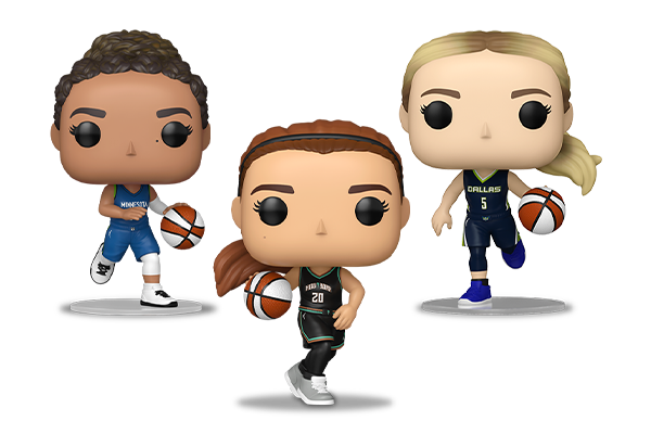 90552/90556/90555 - Pop! Sabrina Ionescu (Explorer Edition Uniform)/Pop! Napheesa Collier (Explorer Edition Uniform)Pop! Paige Bueckers (Explorer Edition Uniform)