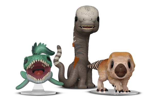 Funko POP! Jurassic Park Rebirth collection