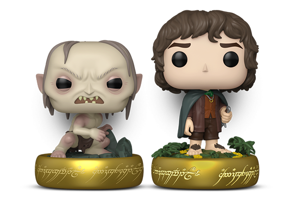 86429/86430 - Pop! Plus Gollum (Glow)/Pop! Plus Frodo Baggins (Glow)