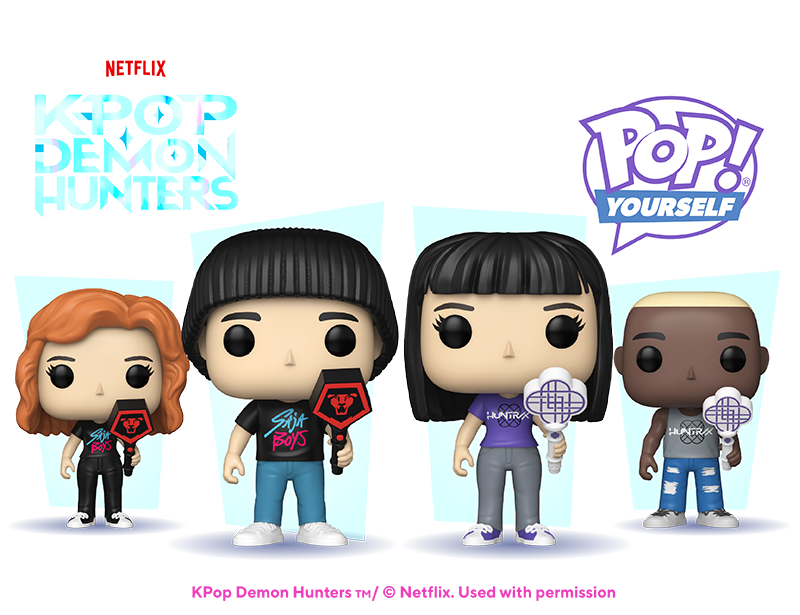 POP! Yourself x Netflix KPop Demon Hunters logo