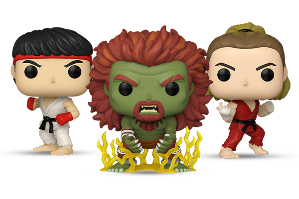 Funko Pop! Street Fighter vinyl collectibles