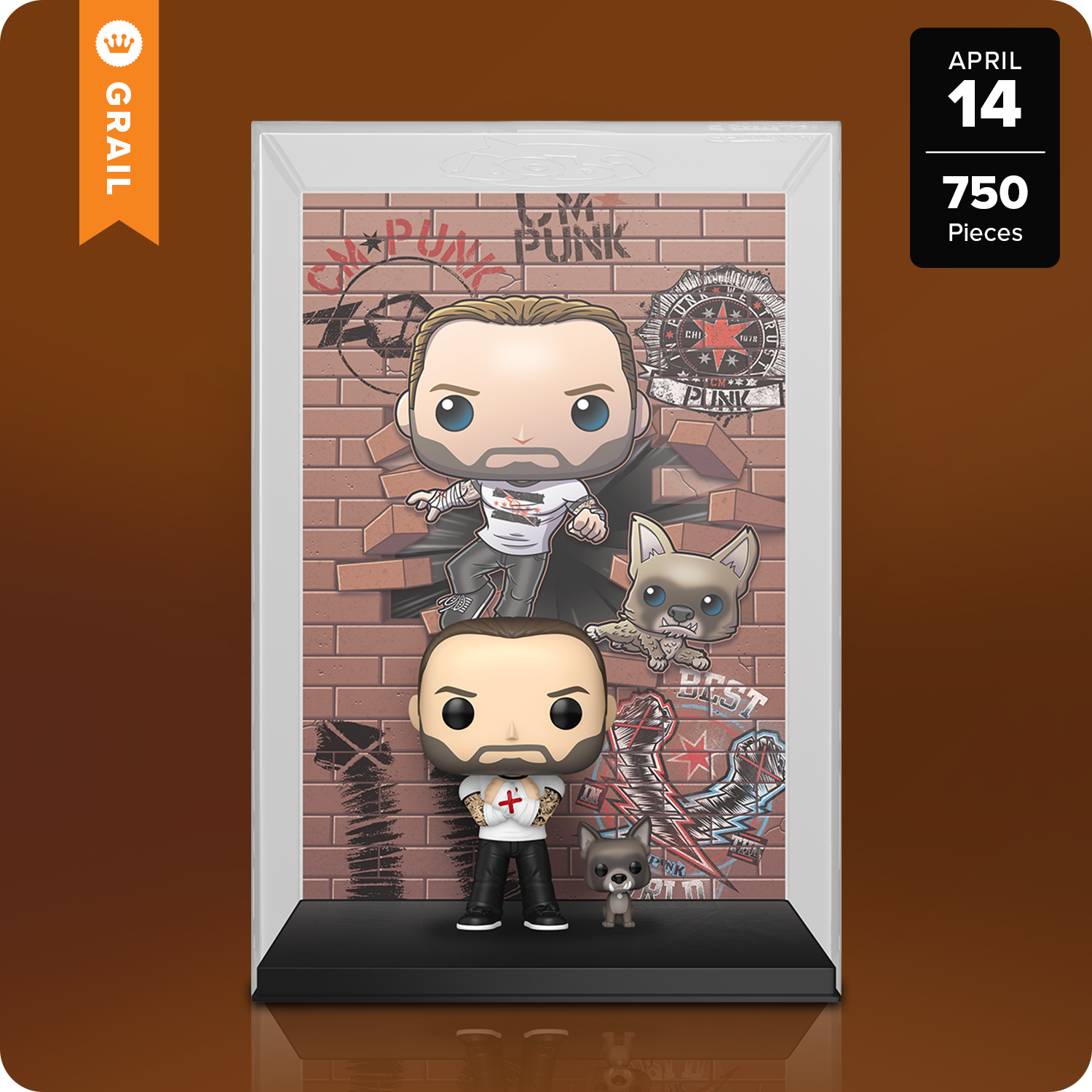 Pop! WWE Covers CM Punk and Larry