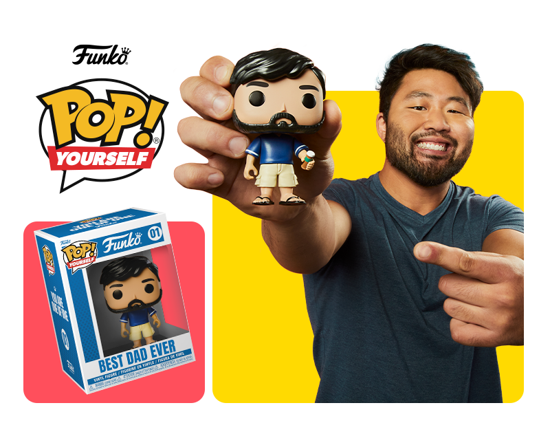 POP! Yourself Father's Day logo lock-up