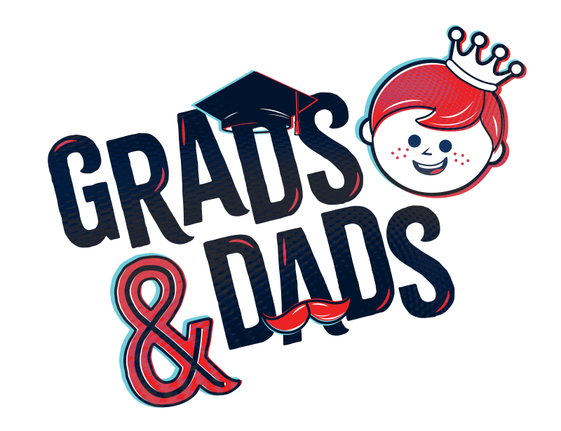 Grads & Dads Promo Logo