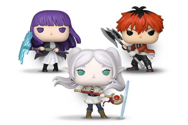 86491/86492/86494 - Pop! Fern with Staff/ Pop! Frieren/Pop! Stark 
