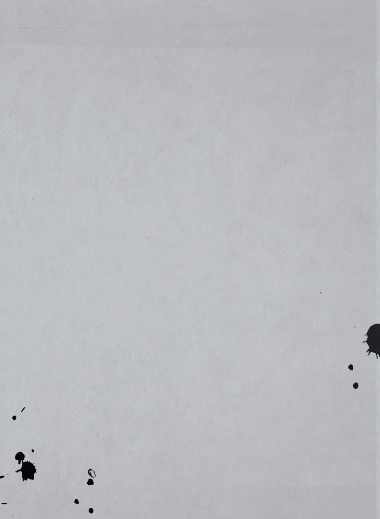 Gray background with Black splatter marks