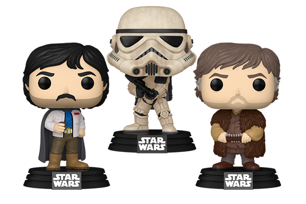 86450/86451/86452 - Pop! Jabba/Pop! Biggs/Pop! Sandtrooper 
