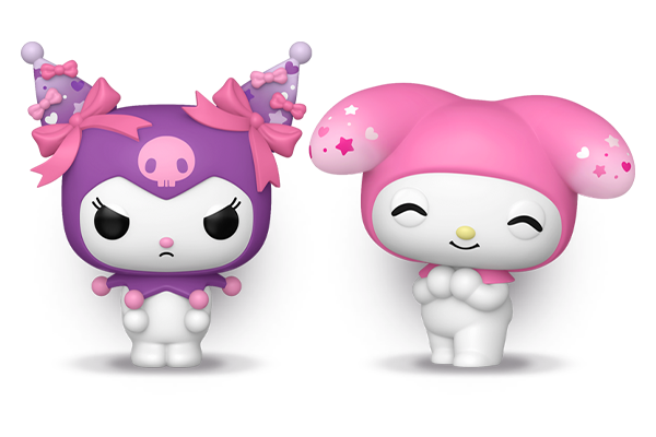 86877/86878 - Pop! Kuromi (Grumpy) (20th Anniversary)/Pop! My Melody (50th Anniversary)
