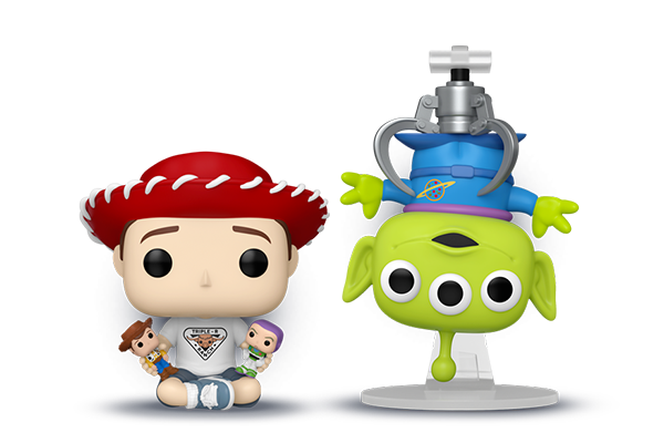 86272/86273 - Pop! Alien with Claw (30th Anniversary)/Pop! Andy (30th Anniversary)