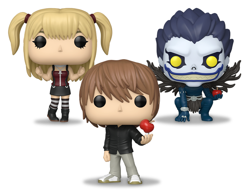 93292/93293/93294 - Pop! Light Yagami/Pop! Misa Amane/Pop! Ryuk