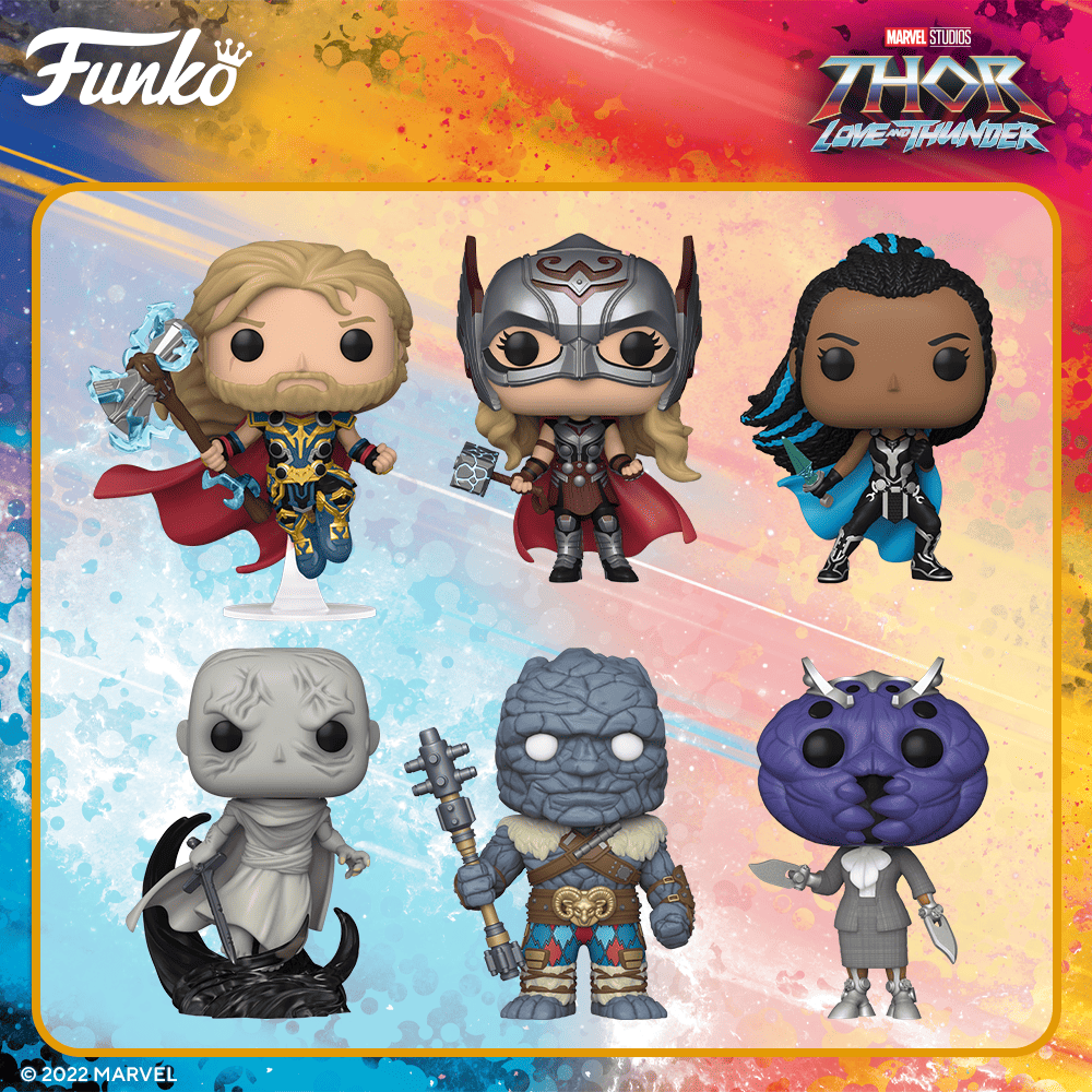 Coming Soon Thor Love & Thunder Funko Pop! Collection